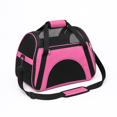 Pawsh Comfort™ Soft-Sided Portable Pet Travel Carrier – Folding Carrier for Cats, Dogs & Puppies