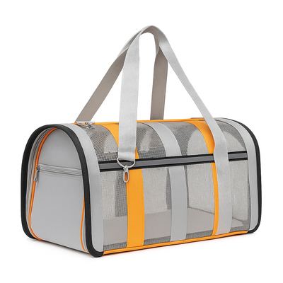 Pawsh Comfort™ Portable Foldable Pet Carrying Bag – Mesh Handbag for Small to Medium Cats & Dogs
