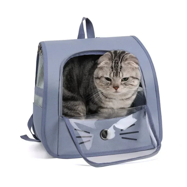 Pawsh Comfort™ Breathable Outdoor Cat Carrier Backpack – Portable Shoulder Bag for Cats & Small Dogs - Image 5