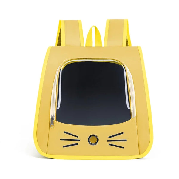 Pawsh Comfort™ Breathable Outdoor Cat Carrier Backpack – Portable Shoulder Bag for Cats & Small Dogs - Image 1
