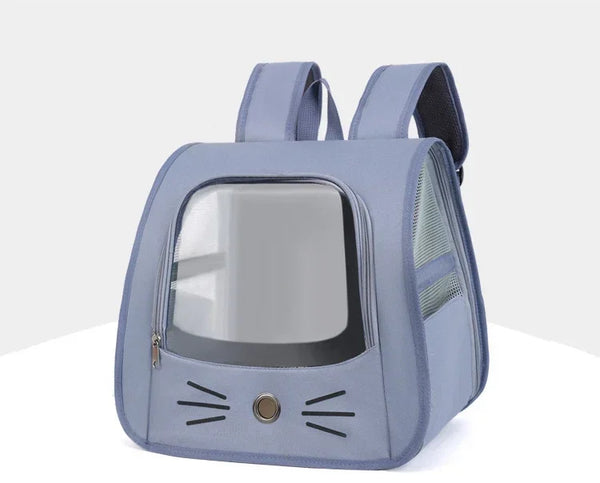 Pawsh Comfort™ Breathable Outdoor Cat Carrier Backpack – Portable Shoulder Bag for Cats & Small Dogs - Image 12