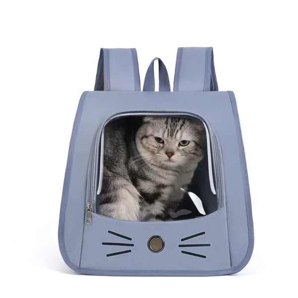 Pawsh Comfort™ Breathable Outdoor Cat Carrier Backpack – Portable Shoulder Bag for Cats & Small Dogs - Image 6