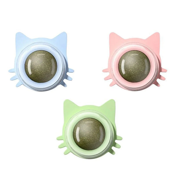 1PCS Catnip Lollipop Cat Treat Wall Design Dental Care Fresh Breath Cat Snacks Energy Ball Stomach Protection Pet Supplies - Image 11