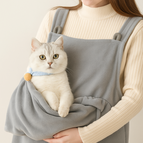Petting Pet Travel Sleep Bag Cat Carrier Pouch Dog Puppy Bag Plush Outdoor Shoulder Bag Comfort Transport Bag for Cats Apron - Image 2