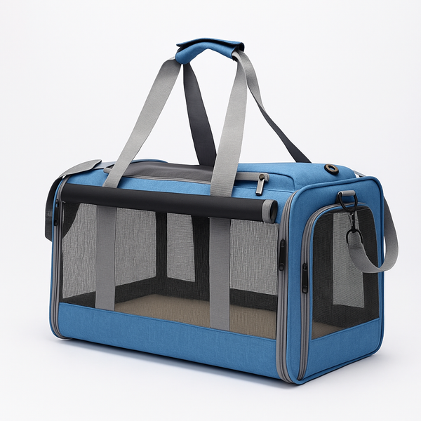 Pawsh Comfort™ Soft-Sided Pet Carrier for Large & Medium Cats – Spacious Carrier for Big Cats, Medium Cats & Puppies - Image 2