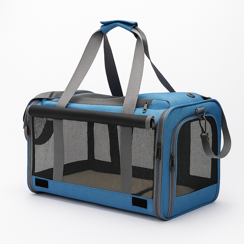 Pawsh Comfort™ Soft-Sided Pet Carrier for Large & Medium Cats – Spacious Carrier for Big Cats, Medium Cats & Puppies