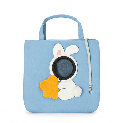 Pawsh Comfort™ Fashion Cute Cat Canvas Shoulder Bag – Portable Pet Carrier for Cats, Dogs, Puppies & Kittens