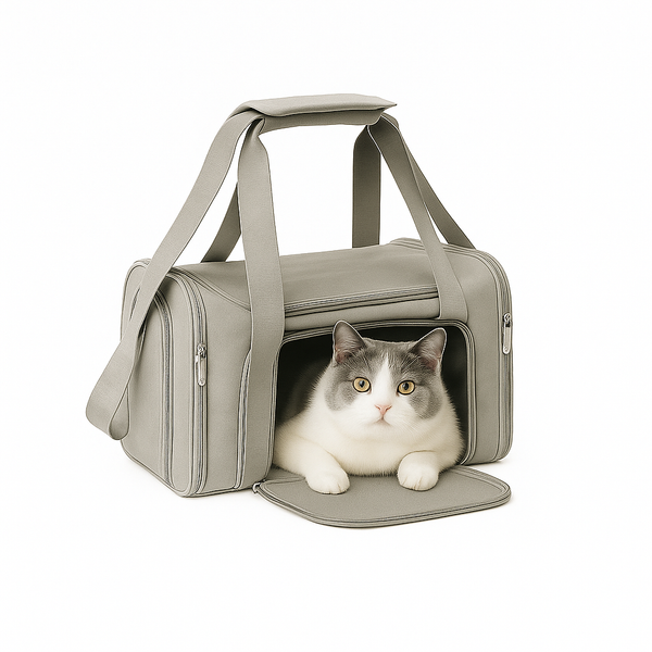 Pawsh Comfort™ Breathable Mesh Pet Carrier Bag – Outdoor Travel Tent for Small Dogs & Cats - Image 1