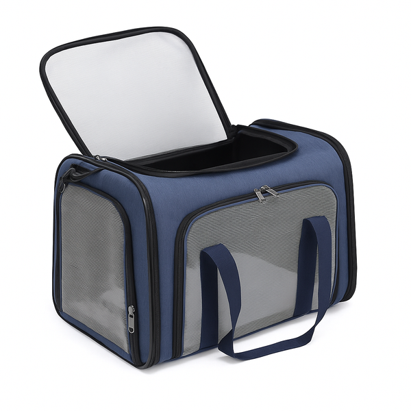 Pawsh Comfort™ Portable Breathable Foldable Pet Carrier Backpack – Shoulder Bag for Cats & Dogs, Travel & Transport - Image 1