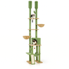 Pawsh Comfort™ Adjustable Floor-to-Ceiling Cat Tree – Tall Indoor Tower with Sisal Scratching Post, Cozy Condo, Hammock & Cat Toys - Image 1