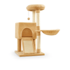Pawsh Comfort™ Luxury Cat Tree – Double Condos, Spacious Perch, Hammock, Fully Wrapped Sisal Scratching Posts & Dangling Balls - Image 1