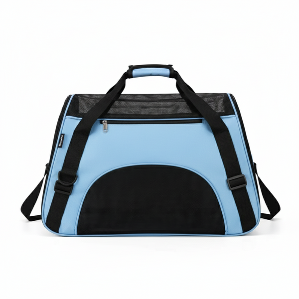 Pawsh Market™ Portable Pet Carrier Bag – Breathable Mesh Handbag for Small Dogs & Cats - Image 1