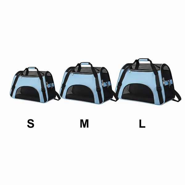 Pawsh Market™ Portable Pet Carrier Bag – Breathable Mesh Handbag for Small Dogs & Cats - Image 9