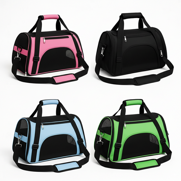 Pawsh Market™ Portable Pet Carrier Bag – Breathable Mesh Handbag for Small Dogs & Cats - Image 13