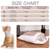 Japanese Cat Bed Warm Cat Sleeping Bag Deep Sleep Cave Winter Removable Pet House Bed for Cats Dogs Nest Cushion with Pillow - Image 11