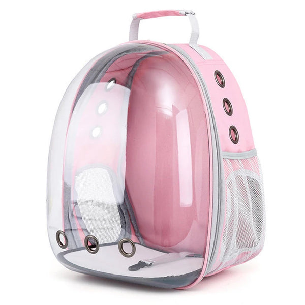 Pawsh Comfort™ Portable Transparent Space Capsule Pet Backpack – Soft-Sided Travel Bag for Cats & Dogs - Image 24
