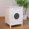 Hidden Wooden Cat Litter Box Cabinet – Indoor Furniture, Stylish & Functional - Image 4