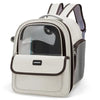 Pawsh Comfort™ Breathable Grid Design Cat Backpack – Large Capacity, Comfortable, Foldable & Portable Pet Supply Carrier - Image 1
