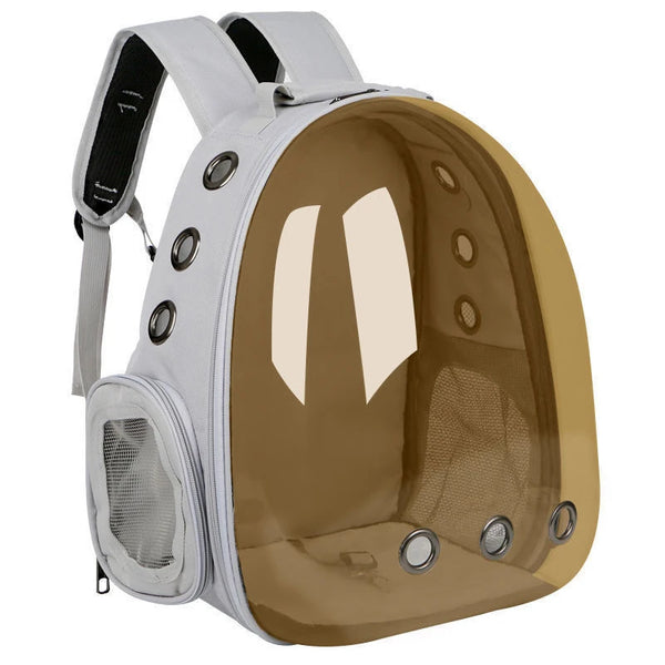 Pawsh Comfort™ Portable Transparent Space Capsule Pet Backpack – Soft-Sided Travel Bag for Cats & Dogs - Image 25