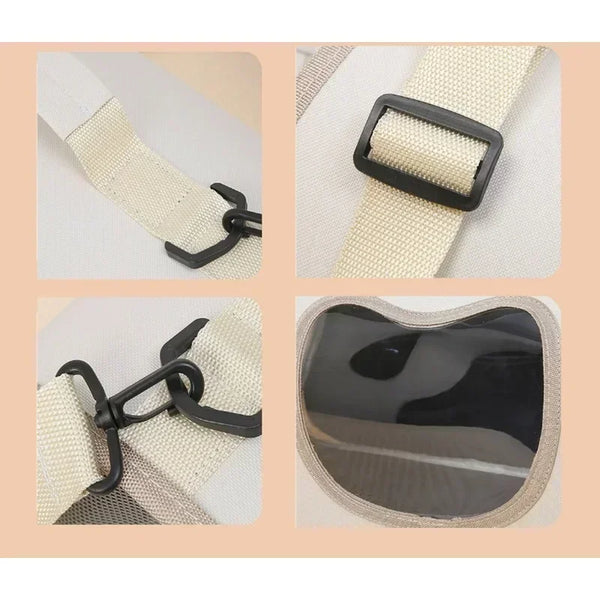 Pawsh Comfort™ Portable Foldable Breathable Mesh Pet Carrier Bag – Soft-Sided Handheld Travel Backpack for Small Cats & Dogs - Image 17