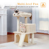 Pawsh Comfort™ Wooden Cat Tower – Double Condos, Spacious Perch, Fully Wrapped Sisal Scratching Posts & Replaceable Dangling Balls - Image 25