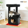 Pawsh Comfort™ Cat Tree Tower – Cozy Condo, Wide Top Perch, Natural Sisal Posts, Soft Plush & Playful Pom-Pom, Ideal for 1-2 Indoor Cats - Image 15