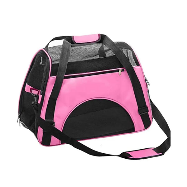 Pawsh Comfort™ Soft-Sided Portable Pet Travel Carrier – Folding Carrier for Cats, Dogs & Puppies - Image 12
