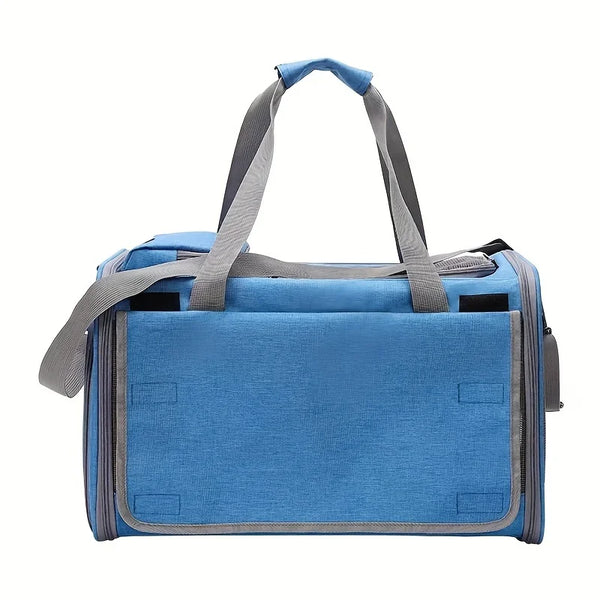 Pawsh Comfort™ Soft-Sided Pet Carrier for Large & Medium Cats – Spacious Carrier for Big Cats, Medium Cats & Puppies - Image 7
