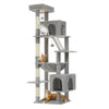 Pawsh Comfort™ 180cm Large Cat Tree Tower – Spacious Climbing Frame with Sisal Scratching Post, Hammock & Perch - Image 30