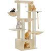 Pawsh Comfort™ Large Cat Tree for Big Cats – Robust Multi-Level Tower with Hammock, 11 Sisal Posts & Large Perch - Image 24