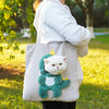Pawsh Comfort™ Fashion Cute Cat Canvas Shoulder Bag – Portable Pet Carrier for Cats, Dogs, Puppies & Kittens - Image 12