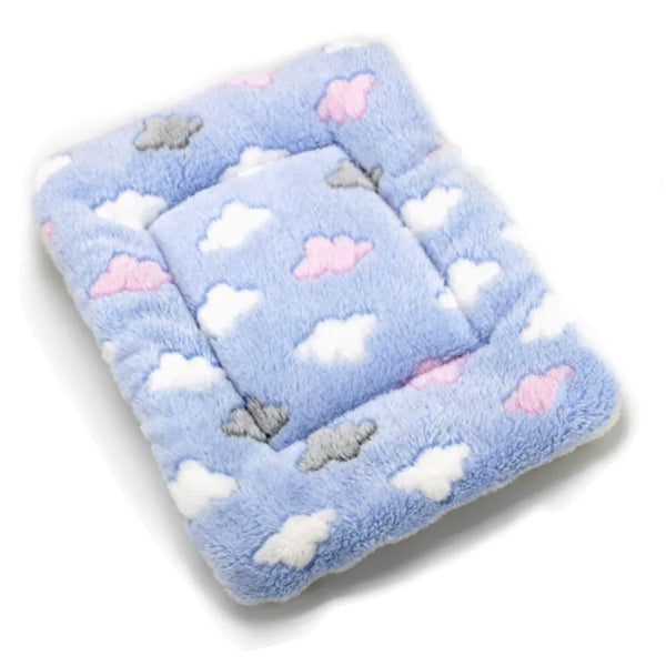 Soft Cat Bed Mats Short Plush Pet Sleeping Bed Mats for Cats Small Dogs Cute Pet Pad Blanket Warm Kitten Cushion Cat Accessories - Image 12