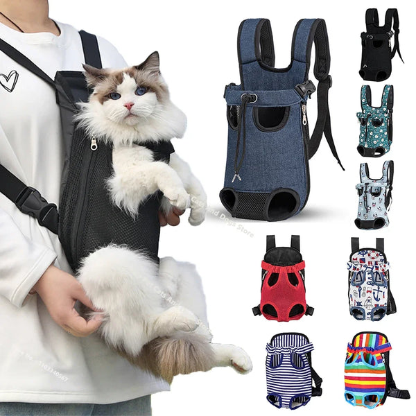 Pawsh Comfort™ Upgraded Adjustable Pet Backpack – Portable Outdoor Carrying Bag for Cats & Dogs, Ideal for Travel, Camping & Hiking - Image 16