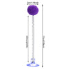 1pc Fur Ball Spring Cat Toy Suction Cup Multicolored Teaser Wand Pet Interactive Toys Cat Scratcher Toys Supplies Random Color - Image 7