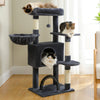 Cat Tree with Toy Cat Tower condo for Indoor Cats Cat House with Padded Plush Perch Cozy Hammock and Sisal Scratching Posts - Image 18