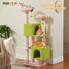 Pawsh Comfort™ Cactus Cat Tree – 133cm Indoor Cat Tower with 2 Padded Perches, 2 Condos & 2 Scratching Posts - Image 23