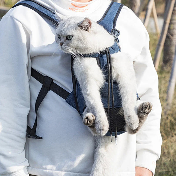 Pawsh Comfort™ Upgraded Adjustable Pet Backpack – Portable Outdoor Carrying Bag for Cats & Dogs, Ideal for Travel, Camping & Hiking - Image 24