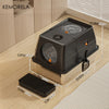 KEMORELA Stainless Steel Cat Litter Box XLExtra Large Litter Box for Big Cats Enclosed Removable with High Sided Enclosure Scoop - Image 10