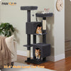 Pawsh Comfort™ Cactus Cat Tree – 133cm Indoor Cat Tower with 2 Padded Perches, 2 Condos & 2 Scratching Posts - Image 17