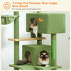 Cat Tree with Toy Cat Tower condo for Indoor Cats Cat House with Padded Plush Perch Cozy Hammock and Sisal Scratching Posts - Image 35