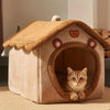 Foldable Pet House Removable Washable Cat House Puppy Cave Sofa Pet Bed House for Extra Small Dogs and Small and Medium Cats - Image 10