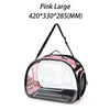 Pawsh Comfort™ Portable Transparent Capsule Cat Carrier Shoulder Bag – Breathable Outdoor Travel Handbag for Puppies & Kittens - Image 30