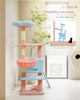 Flower Cat Tree, Multi-Level Cat Tower with Sisal Scratching Posts, Hammock, Ramp, Top Perch, Cat Condo for Indoor, Kitten Toys - Image 9