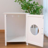 Hidden Wooden Cat Litter Box Cabinet – Indoor Furniture, Stylish & Functional - Image 2