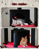 Pawsh Comfort™ Large Indoor Cat Tree – 180cm Tall Multi-Level Plush Tower with Sisal Scratching, Condos & Perches - Image 22