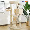 Cat Tree with Toy Cat Tower condo for Indoor Cats Cat House with Padded Plush Perch Cozy Hammock and Sisal Scratching Posts - Image 30