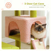 Flower Cat Tree, Multi-Level Cat Tower with Sisal Scratching Posts, Hammock, Ramp, Top Perch, Cat Condo for Indoor, Kitten Toys - Image 6