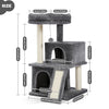 Pawsh Comfort™ Wooden Cat Tower – Double Condos, Spacious Perch, Fully Wrapped Sisal Scratching Posts & Replaceable Dangling Balls - Image 7
