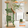 Cat Tree with Toy Cat Tower condo for Indoor Cats Cat House with Padded Plush Perch Cozy Hammock and Sisal Scratching Posts - Image 34