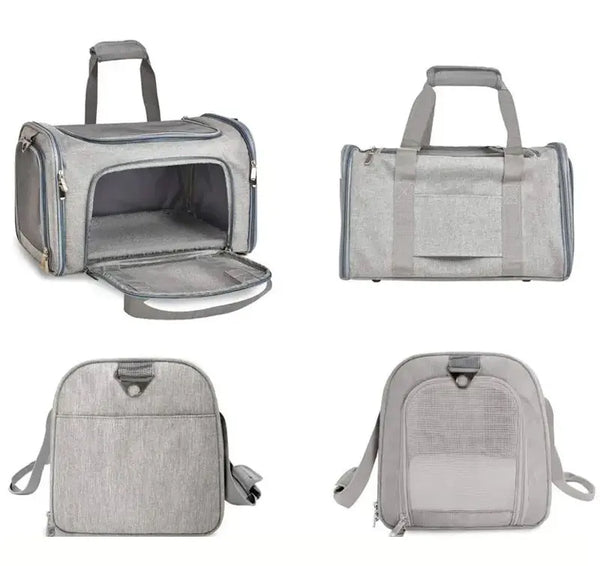 Pawsh Comfort™ Breathable Mesh Pet Carrier Bag – Outdoor Travel Tent for Small Dogs & Cats - Image 10